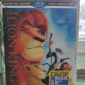 The Lion King (Blu-ray/DVD, 2011, 4-Disc Set, Diamond Edition Includes never bef